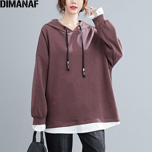 women's hoodies & sweatshirts dimanaf 2021 plus size women sweatshirt fake two-piece patchwork winter casual style cotton autumn, Black 
women's hoodies & sweatshirts dimanaf 2021 plus size women sweatshirt fake two-piece patchwork winter casual style cotton autumn, Black