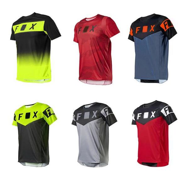 motorcycle racing suit short sleeve, mountain bike downhill jersey t-shirt, polyester quick-drying, the same style is customized
motorcycle racing suit short sleeve, mountain bike downhill jersey t-shirt, polyester quick-drying, the same style is customized