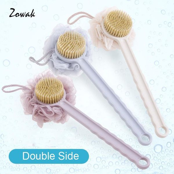 bath accessory set brush with long handle pouf sponge dry skin remove dead double sided loofahs1
bath accessory set brush with long handle pouf sponge dry skin remove dead double sided loofahs1