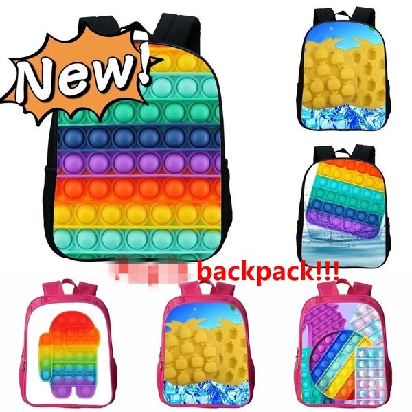 12/13in 3d print bubble backpack school bags children anime lapbook bag teenager kids back to school supplies travel bag
12/13in 3d print bubble backpack school bags children anime lapbook bag teenager kids back to school supplies travel bag