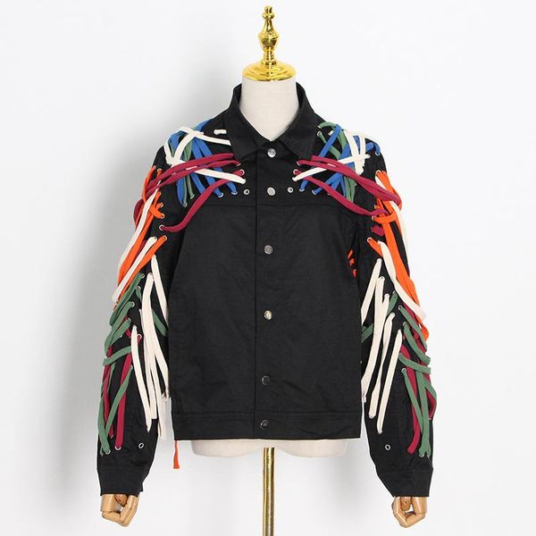 separate sales 2 piece women fashion entanglement pant matching sets 2021 autumn runway streetwear bandage jacket outfits women's two p, White
separate sales 2 piece women fashion entanglement pant matching sets 2021 autumn runway streetwear bandage jacket outfits women's two p, White
