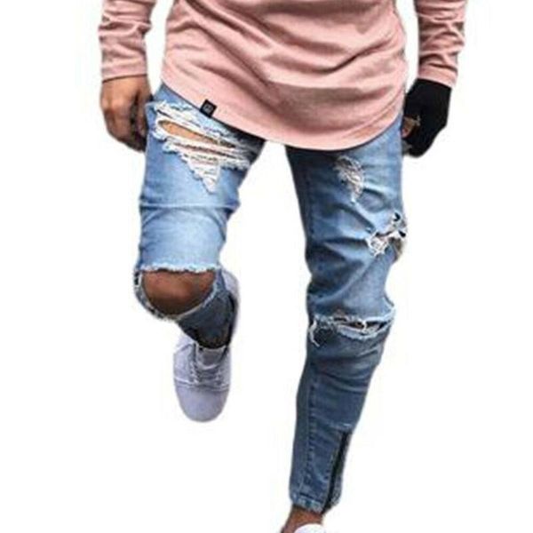 men's jeans men hole clothing mens biker skinny blue stretchy slim fit denim pants casual bottoms
men's jeans men hole clothing mens biker skinny blue stretchy slim fit denim pants casual bottoms