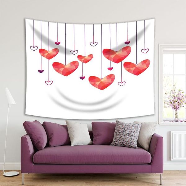 tapestries tapestry hanging hearts with geometric shapes fun party decoration romantic artwork red purple
tapestries tapestry hanging hearts with geometric shapes fun party decoration romantic artwork red purple