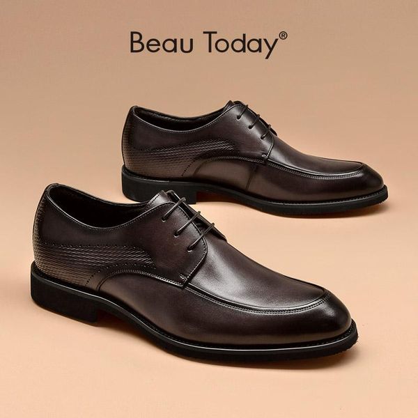 dress shoes men geunine cow leather round toe lace up breathable derby with waffle pattern design handmade beautoday 51058, Black
dress shoes men geunine cow leather round toe lace up breathable derby with waffle pattern design handmade beautoday 51058, Black