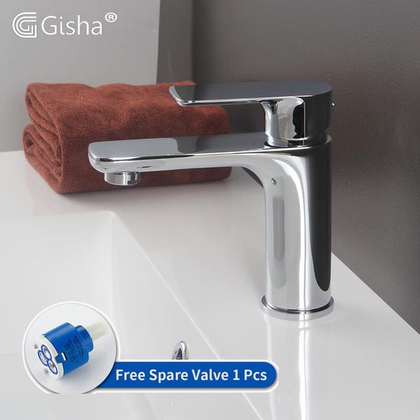 bathroom sink faucets gisha basin faucet mixer chrome tap torneira para banheiro cold g1107
bathroom sink faucets gisha basin faucet mixer chrome tap torneira para banheiro cold g1107