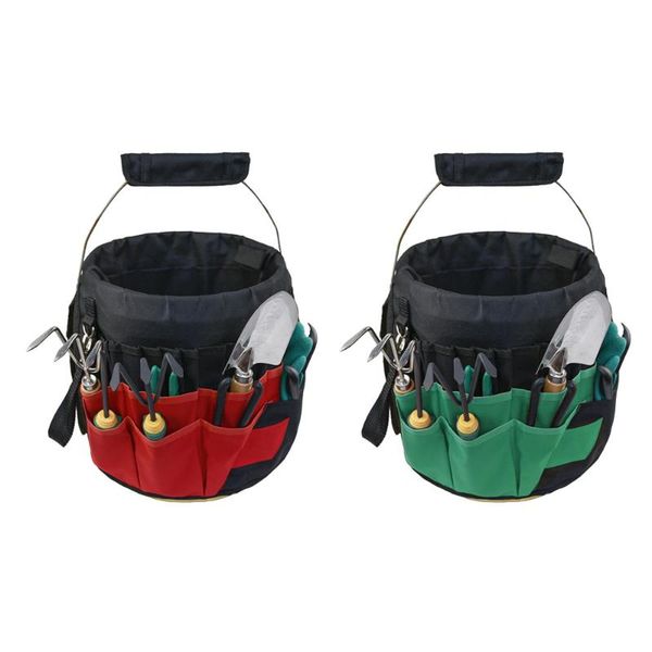 storage bags barrel tool bag fits 3-5 gallon barrels 42 pocket hand