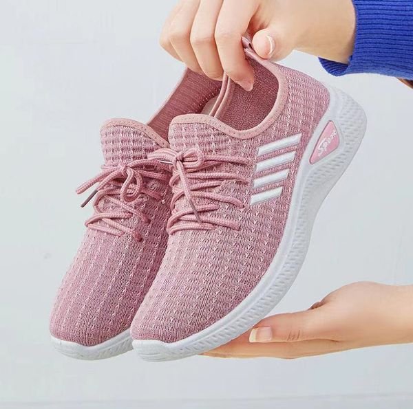 trendy shoes new flying woven sports spring and summer soft bottom leisure mother mesh surface low running student
trendy shoes new flying woven sports spring and summer soft bottom leisure mother mesh surface low running student