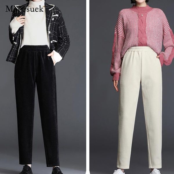 women's pants & capris velvet harem pants2021 fashion white corduroy autumn and winter high waist thickened chenille women 17529, Black;white
women's pants & capris velvet harem pants2021 fashion white corduroy autumn and winter high waist thickened chenille women 17529, Black;white