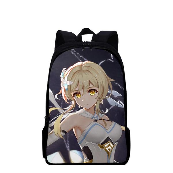 backpack 2021 3d casual genshin impact schoolbag boys girls shoulder travel bag print hip hop teenage
backpack 2021 3d casual genshin impact schoolbag boys girls shoulder travel bag print hip hop teenage