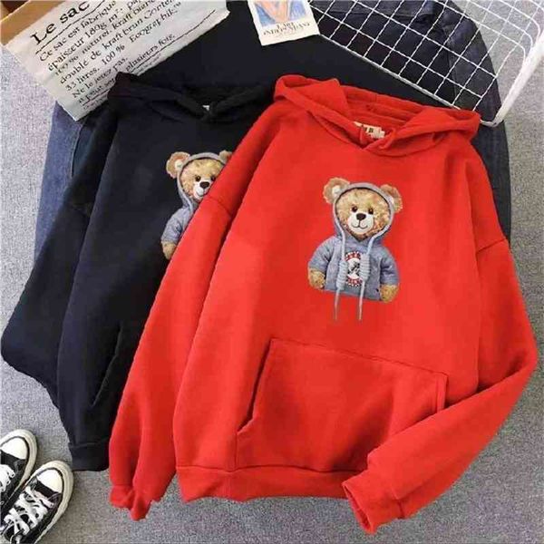 2021 new fleece printed long sleeve korean hooded women's sweater, Black
2021 new fleece printed long sleeve korean hooded women's sweater, Black