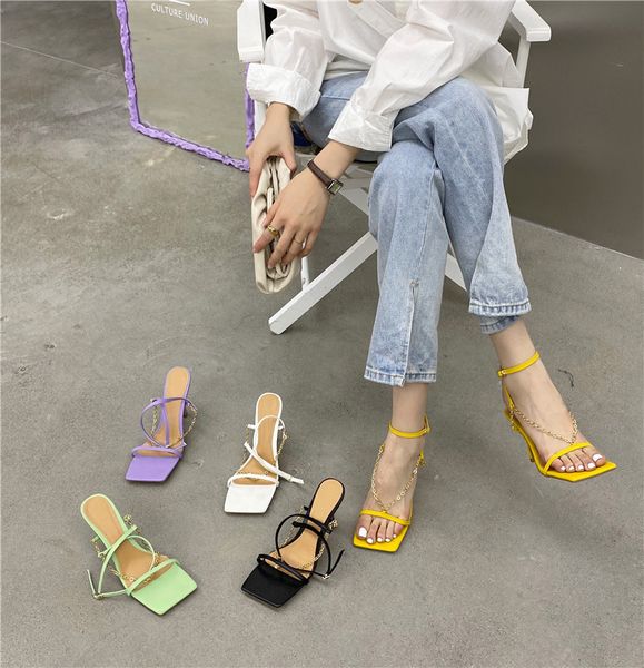 eilyken 2021 new women sandal thin high heel elegant ladies pumps shoes narrow band summer gladiator sandals shoes size 35-40sfjgsojhss, Black
eilyken 2021 new women sandal thin high heel elegant ladies pumps shoes narrow band summer gladiator sandals shoes size 35-40sfjgsojhss, Black