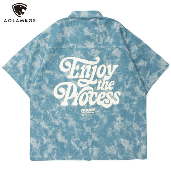 men's casual shirts aolamegs denim male shirt tie dye card printed sleeve short casual released harajuku retro all-match couple street, White;black
men's casual shirts aolamegs denim male shirt tie dye card printed sleeve short casual released harajuku retro all-match couple street, White;black