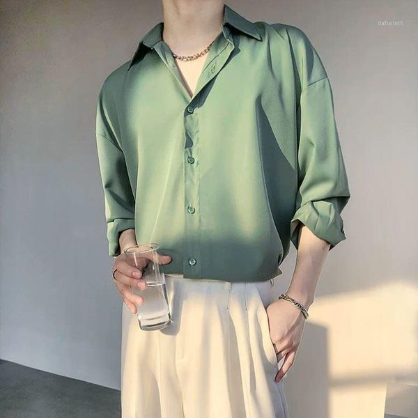 french style draped party mens shirt casual spring autumn vintage blouse men gentlemen camisa streetwear club punk masculina men's shir, White;black
french style draped party mens shirt casual spring autumn vintage blouse men gentlemen camisa streetwear club punk masculina men's shir, White;black