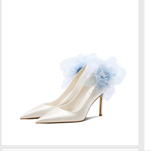 sandals 2021 spring silk bridal wedding shoes stiletto high heel pointed shallow mouth banquet dress flower single women o07k, Black
sandals 2021 spring silk bridal wedding shoes stiletto high heel pointed shallow mouth banquet dress flower single women o07k, Black