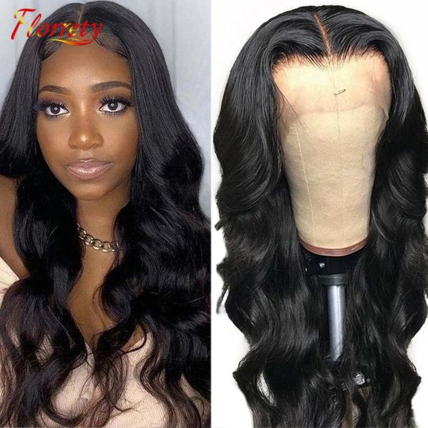 florrety human hair wigs body wave 13x4 lace frontal 4x4 closure wig pre plucked baby 180% density, Black;brown
florrety human hair wigs body wave 13x4 lace frontal 4x4 closure wig pre plucked baby 180% density, Black;brown