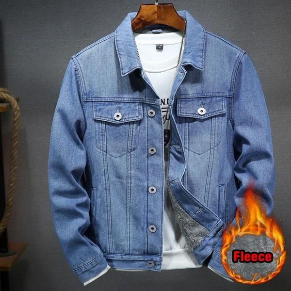 men's jackets winter warm jeans jacket fashion casual thicken fleece slim-fit denim male brand coat large size, Black;brown
men's jackets winter warm jeans jacket fashion casual thicken fleece slim-fit denim male brand coat large size, Black;brown