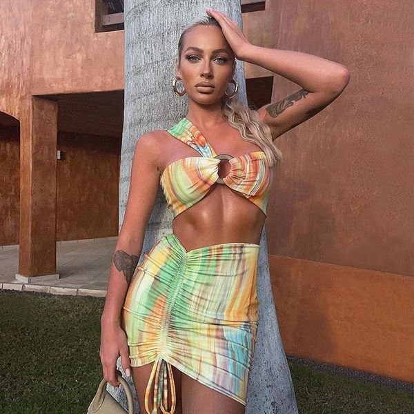 women's swimwear plus size cover up women swimsuit beach summer 2021 hollowed backless dress vest print slim short skirt suit polyester, White;black
women's swimwear plus size cover up women swimsuit beach summer 2021 hollowed backless dress vest print slim short skirt suit polyester, White;black