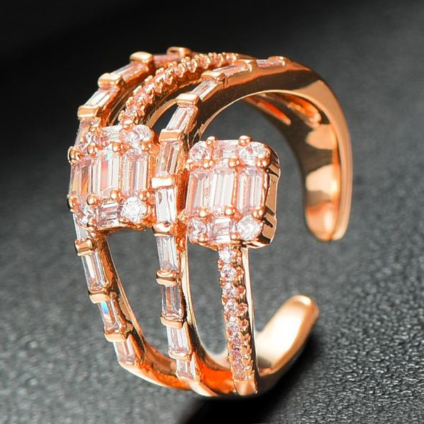 wedding rings godki dubai luxury delicate trendy shiny ring for women full cubic zircon fashion fingers bridal jewelry, Slivery;golden
wedding rings godki dubai luxury delicate trendy shiny ring for women full cubic zircon fashion fingers bridal jewelry, Slivery;golden