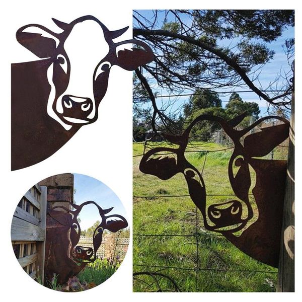garden decorations creativity statues peeping cattle iron piece head hollow decoration sculptures home wall ornament
garden decorations creativity statues peeping cattle iron piece head hollow decoration sculptures home wall ornament
