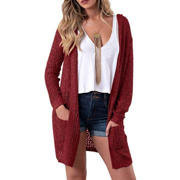 women's sweaters r&h style 2021 autumn and winter large size solid color long section hollow loose sweater hooded knitting cardigan r&h, White;black
women's sweaters r&h style 2021 autumn and winter large size solid color long section hollow loose sweater hooded knitting cardigan r&h, White;black