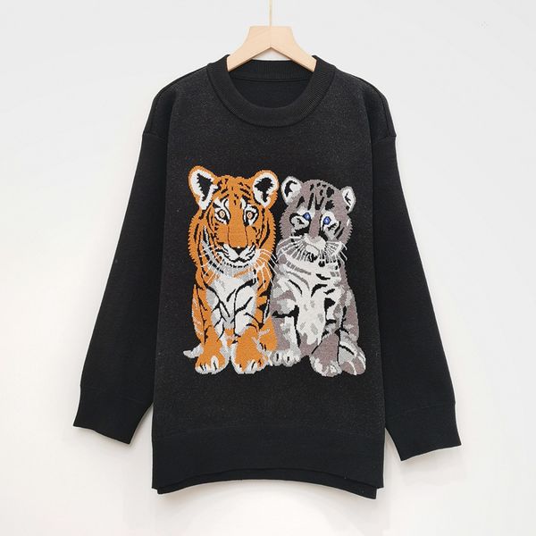 1220 2022 runway autumn brand same style sweater pullover sleeve crew neck black red fashion womens clothes womens jinniu, White;black
1220 2022 runway autumn brand same style sweater pullover sleeve crew neck black red fashion womens clothes womens jinniu, White;black