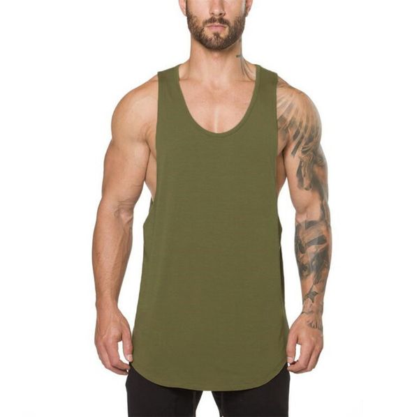 men cotton vest bodybuilding tank sleeveless sweatshirt fitness workout sportswear tees male, White;black
men cotton vest bodybuilding tank sleeveless sweatshirt fitness workout sportswear tees male, White;black
