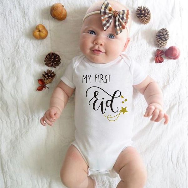 rompers 2021 baby short sleeve bodysuits my first eid letter print casual girls boys born clothes gifts, Blue
rompers 2021 baby short sleeve bodysuits my first eid letter print casual girls boys born clothes gifts, Blue