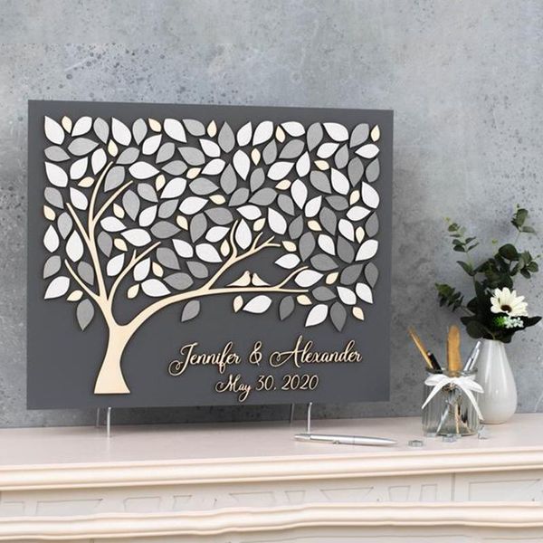 other event & party supplies personalized 3d silver wedding guestbook alternative tree wood sign custom guest book for rustic decor gift bri
other event & party supplies personalized 3d silver wedding guestbook alternative tree wood sign custom guest book for rustic decor gift bri