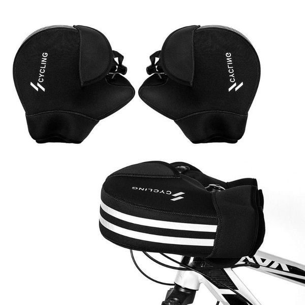 cycling gloves thicken windproof thermal bicycle handle bar grip cover velvet mittens glove motorcycle bike handlebar, Black
cycling gloves thicken windproof thermal bicycle handle bar grip cover velvet mittens glove motorcycle bike handlebar, Black