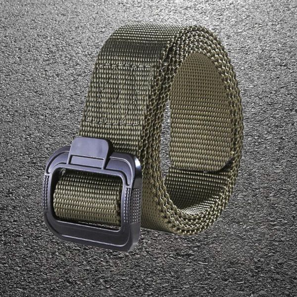 waist support men's outdoor belt buckle 1.5 inch sports nylon casual mountain climbing (green), Black;gray
waist support men's outdoor belt buckle 1.5 inch sports nylon casual mountain climbing (green), Black;gray