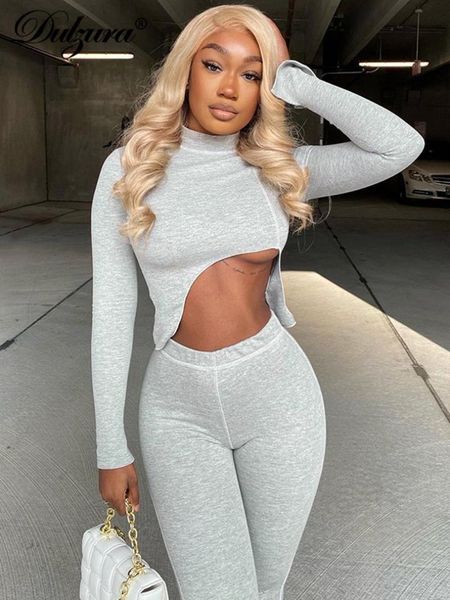 women's two piece pants dulzura 2021 autumn winter women long sleeve high neck irregular crop leggings set skinny tracksuit sportsw, White
women's two piece pants dulzura 2021 autumn winter women long sleeve high neck irregular crop leggings set skinny tracksuit sportsw, White