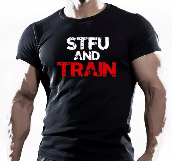 beast bodybuilding mma training motivation t-shirt gym workout clothing top, White;black
beast bodybuilding mma training motivation t-shirt gym workout clothing top, White;black
