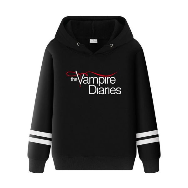 men's hoodies & sweatshirts men women fashion hooded sweatshirt the vampire diaries tv series solid color print streetwear hoodie pullo, Black
men's hoodies & sweatshirts men women fashion hooded sweatshirt the vampire diaries tv series solid color print streetwear hoodie pullo, Black