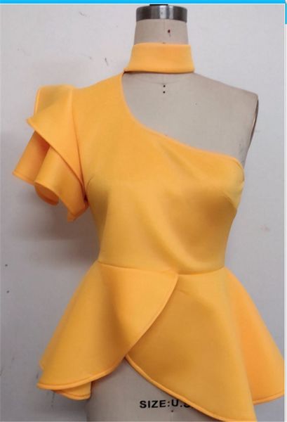 shirt blouses from a shoulder peplum ruffles party clubwear girlish fashion bluffs with no back plus size 77ei, White
shirt blouses from a shoulder peplum ruffles party clubwear girlish fashion bluffs with no back plus size 77ei, White