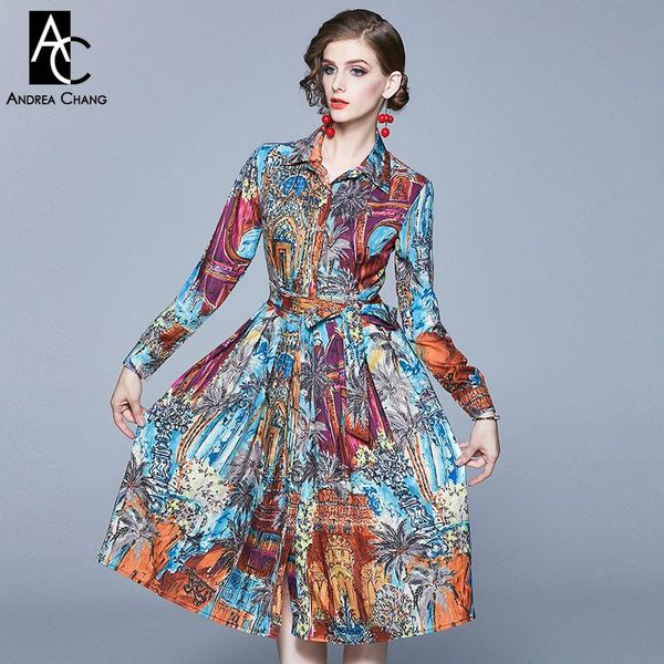 casual dresses s-xxl spring autumn woman dress building tree pattern print colorful with sash single breasted calf length, Black;gray
casual dresses s-xxl spring autumn woman dress building tree pattern print colorful with sash single breasted calf length, Black;gray