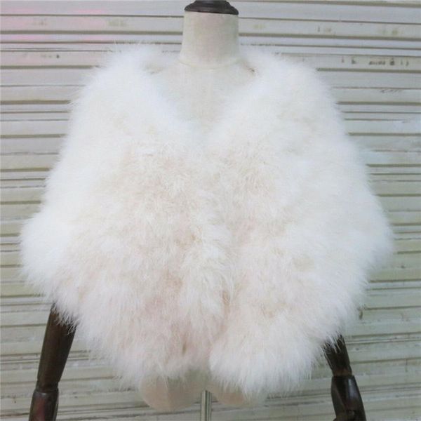 scarves white fur cape real ostrich feather shawl winter fluffy warm stole bridal coat s19, Blue;gray
scarves white fur cape real ostrich feather shawl winter fluffy warm stole bridal coat s19, Blue;gray