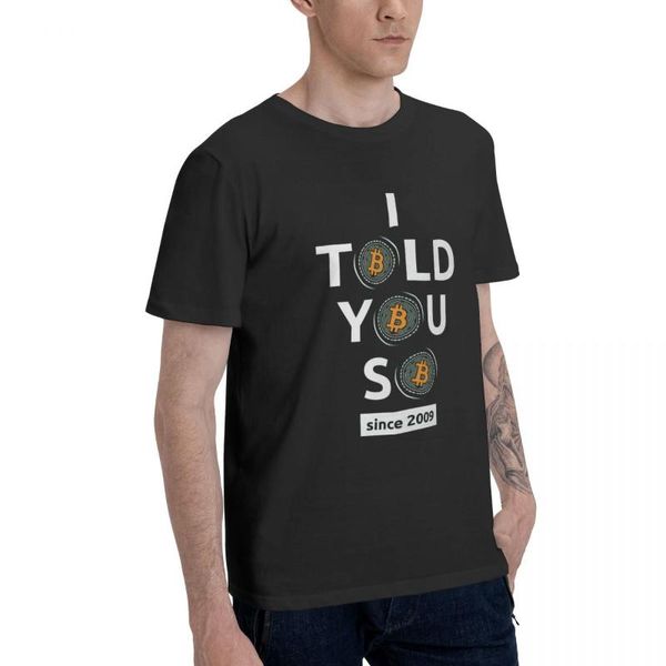 men's t-shirts promo told you so since 2009 crypto wallethkg graphic basic short sleeve t-shirt men set creative tees, White;black
men's t-shirts promo told you so since 2009 crypto wallethkg graphic basic short sleeve t-shirt men set creative tees, White;black