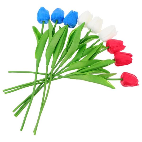 decorative flowers & wreaths 9pcs independence day tulip decor simulated fake flower adornment for home
decorative flowers & wreaths 9pcs independence day tulip decor simulated fake flower adornment for home