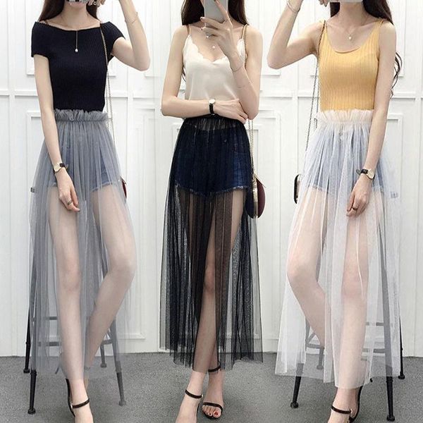 spring and summer women's single layer sunscreen skirt student's korean half length versatile high waist fairy skirts, Black
spring and summer women's single layer sunscreen skirt student's korean half length versatile high waist fairy skirts, Black