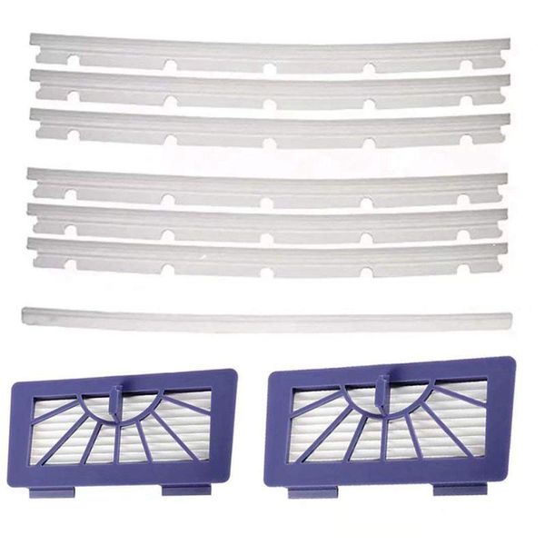 filters + 6 compatible blades and 1 squeegee replacement for neato xv-11 xv-12 xv-14 xv-15 xv-21 xv signature pro vacuum bath accessory set 
filters + 6 compatible blades and 1 squeegee replacement for neato xv-11 xv-12 xv-14 xv-15 xv-21 xv signature pro vacuum bath accessory set
