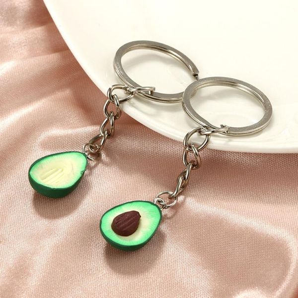 keychains 2pcs avocado key chain ring pendant clay friends couples gift oval nucleus without, Silver
keychains 2pcs avocado key chain ring pendant clay friends couples gift oval nucleus without, Silver