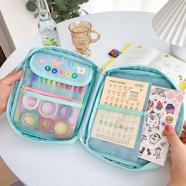 large capacity nylon pencil case stationery pouch bag cosmetic makeup organizer bags & cases
large capacity nylon pencil case stationery pouch bag cosmetic makeup organizer bags & cases