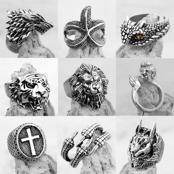 cluster rings punk hip hop domineering alloy animal for women men teen girls gothic finger open adjustable ring jewelry gifts, Golden;silver
cluster rings punk hip hop domineering alloy animal for women men teen girls gothic finger open adjustable ring jewelry gifts, Golden;silver