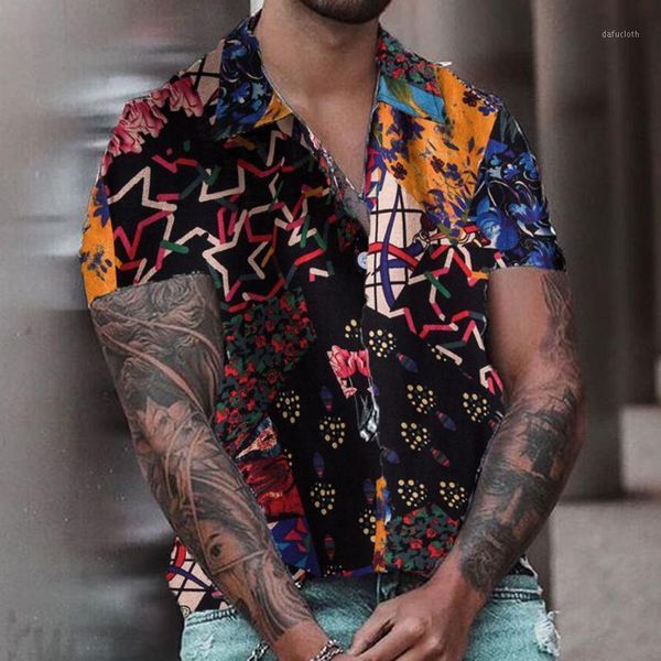 men's casual shirts summer mens linen ethnic printing beach short sleeve blouse shirt loose hawaiian floral hip hop camisa, White;black
men's casual shirts summer mens linen ethnic printing beach short sleeve blouse shirt loose hawaiian floral hip hop camisa, White;black