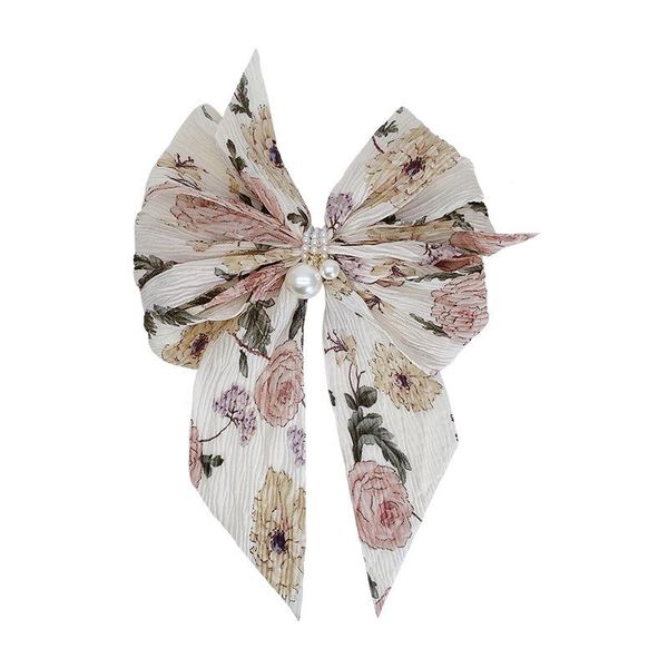 hair accessories pearl big bow clip fashion women's fabric folds flower spring back hairpin cute headwear boutique, Slivery;white
hair accessories pearl big bow clip fashion women's fabric folds flower spring back hairpin cute headwear boutique, Slivery;white