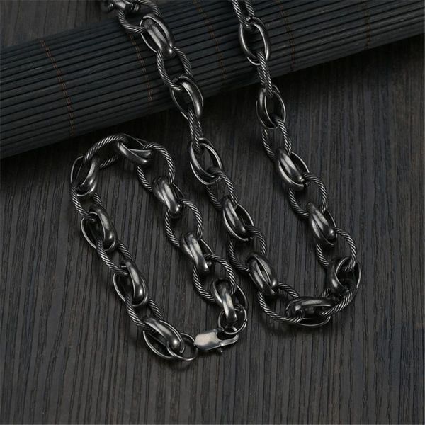 earrings & necklace 316l stainless steel simple hip-hop men's jewelry set old retro circle stitching bracelet no fade, Silver
earrings & necklace 316l stainless steel simple hip-hop men's jewelry set old retro circle stitching bracelet no fade, Silver