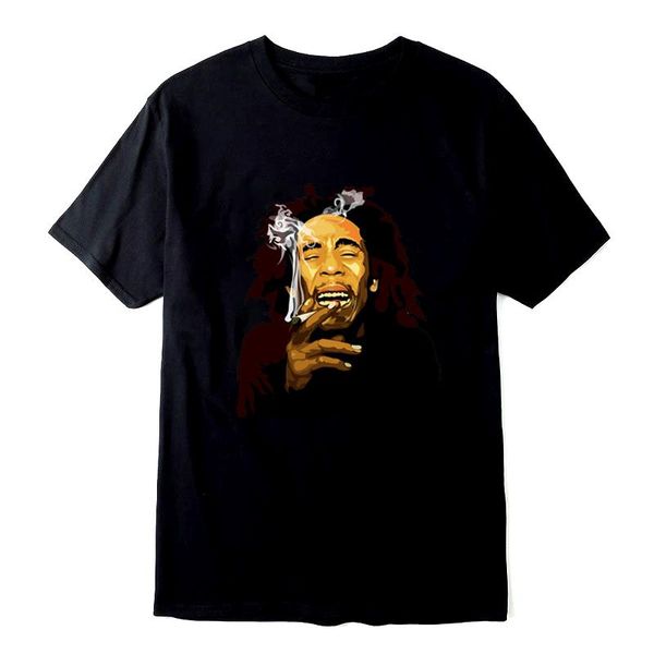men's t-shirts bob marley cotton fashion brand summer harajuku style casual streetwear tee hip hop top, White;black
men's t-shirts bob marley cotton fashion brand summer harajuku style casual streetwear tee hip hop top, White;black
