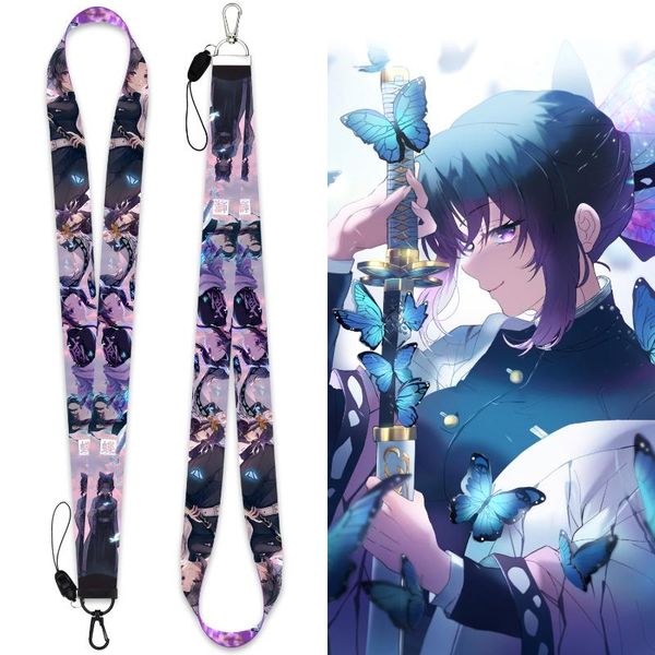 keychains anime demon slayer kimetsu no yaiba kochou shinobu keychain keyring lanyard id card pass badge phone holder cosplay props gift, Silver
keychains anime demon slayer kimetsu no yaiba kochou shinobu keychain keyring lanyard id card pass badge phone holder cosplay props gift, Silver