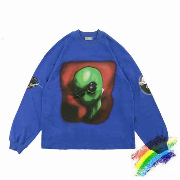 t shirts long sleeves blue alien printing t-shirt men women quality fashion casual tees t shirts, White;black
t shirts long sleeves blue alien printing t-shirt men women quality fashion casual tees t shirts, White;black