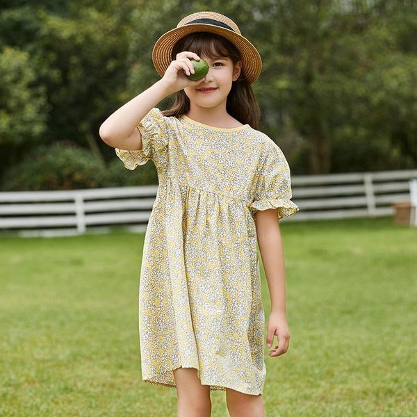 sweet florals holiday dress 2021 summer big girls petal sleeve beach dresses clothing kids knee length children 5-17 y girl's, Red;yellow
sweet florals holiday dress 2021 summer big girls petal sleeve beach dresses clothing kids knee length children 5-17 y girl's, Red;yellow
